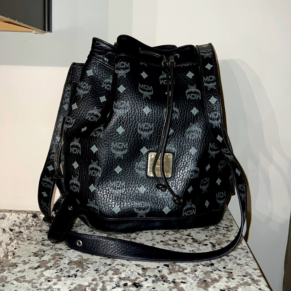 MCM bucket bag
